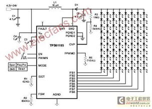基于TPS61185的高度集成大尺寸LCD背光技術 集成電路芯片設計與服務方案