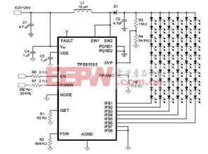 基于TPS61185的高度集成大尺寸LCD背光技術設計與集成電路芯片設計服務